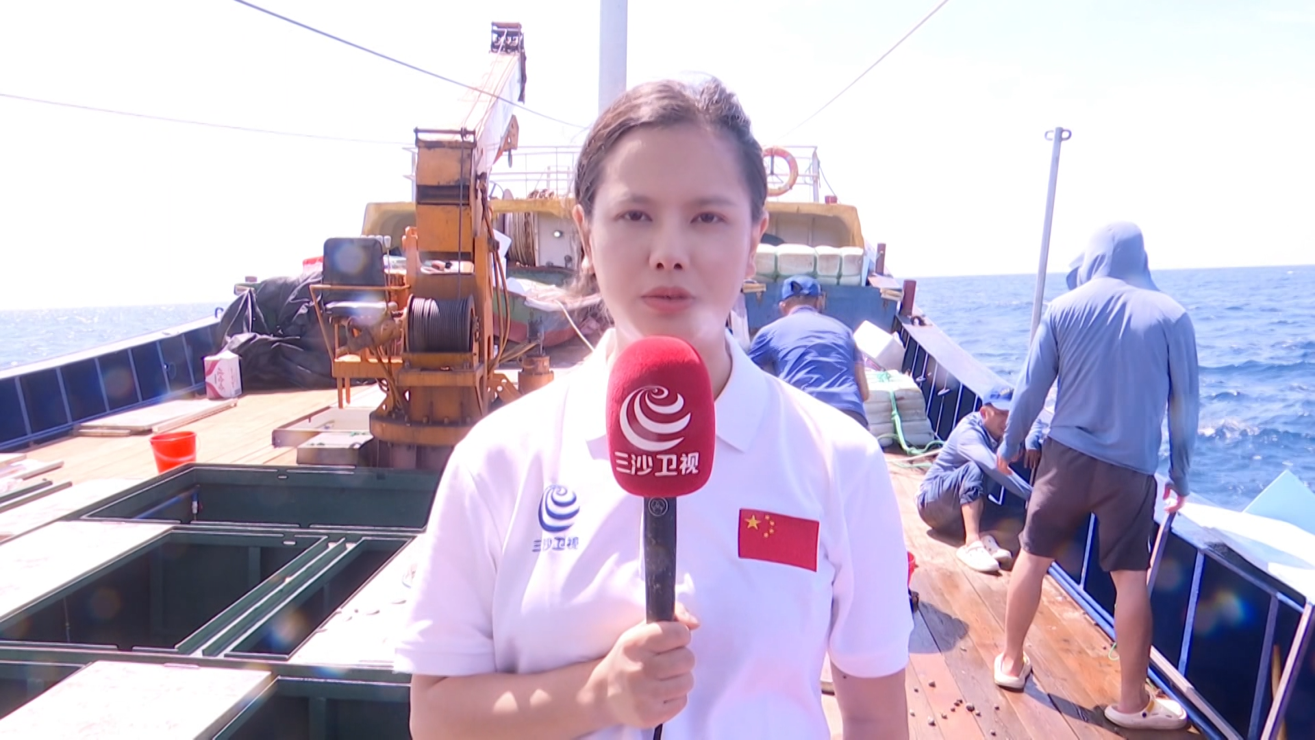 kaiyun网站：2024年渔业增殖放流活动在三沙海域开展(图2)