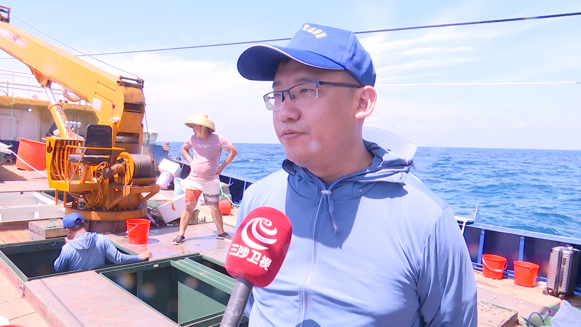 kaiyun网站：2024年渔业增殖放流活动在三沙海域开展(图4)