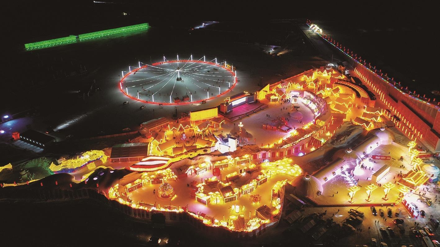 吉林查干湖一泓碧水变“金山”(图5)