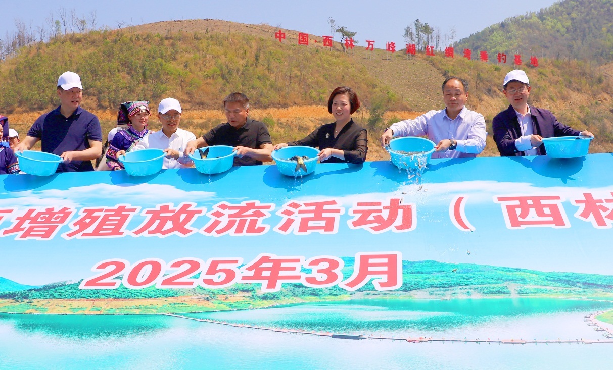 kaiyun入口：广西大水面生态渔业发展现场推进会在百色西林县举行(图3)