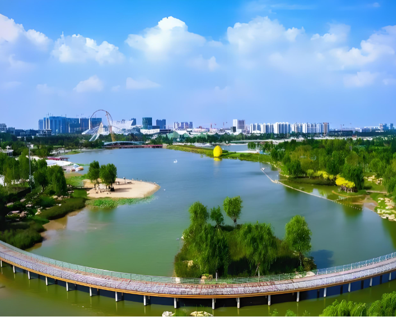 曾经的塌陷地现在的“网红打卡地”——济宁这波“湿地逆袭”我给满分(图1)